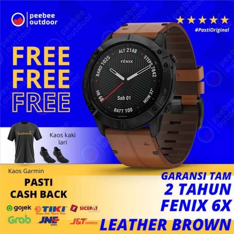 Garmin Fenix 6X Sapphire - Black Dlc 