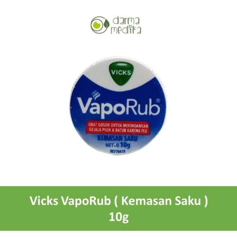 Jual Vicks Vaporub 10 gram 10gr 10gram di Seller Darma Medika ...