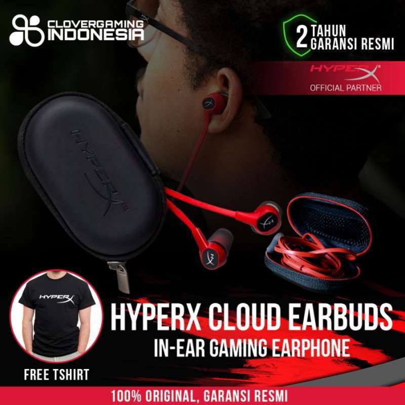 Jual HyperX Cloud Earbuds Gaming 
