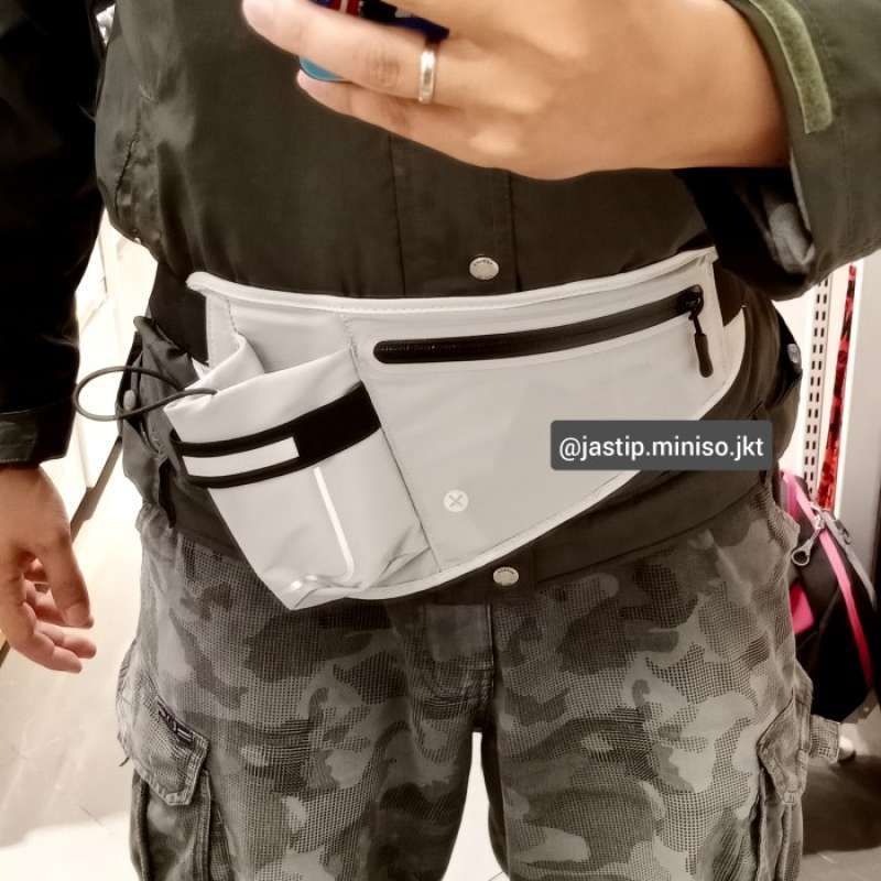 Promo MINISO 🆕 SPORTS WAIST BAG / TAS 