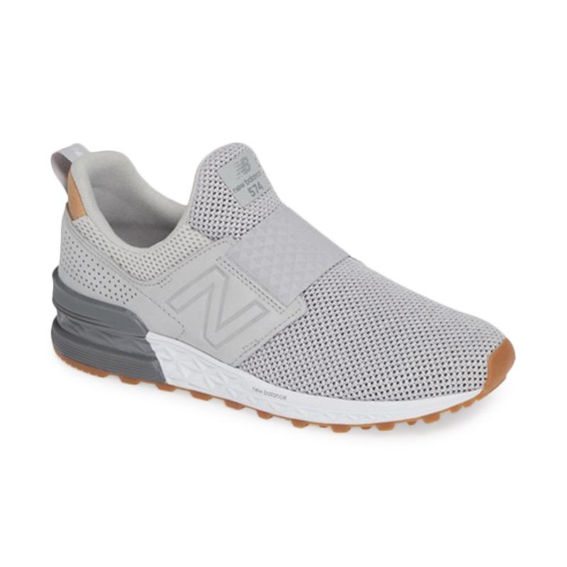 Jual New Balance 574 Sport Slip on M Shoes Sepatu Olahraga Pria