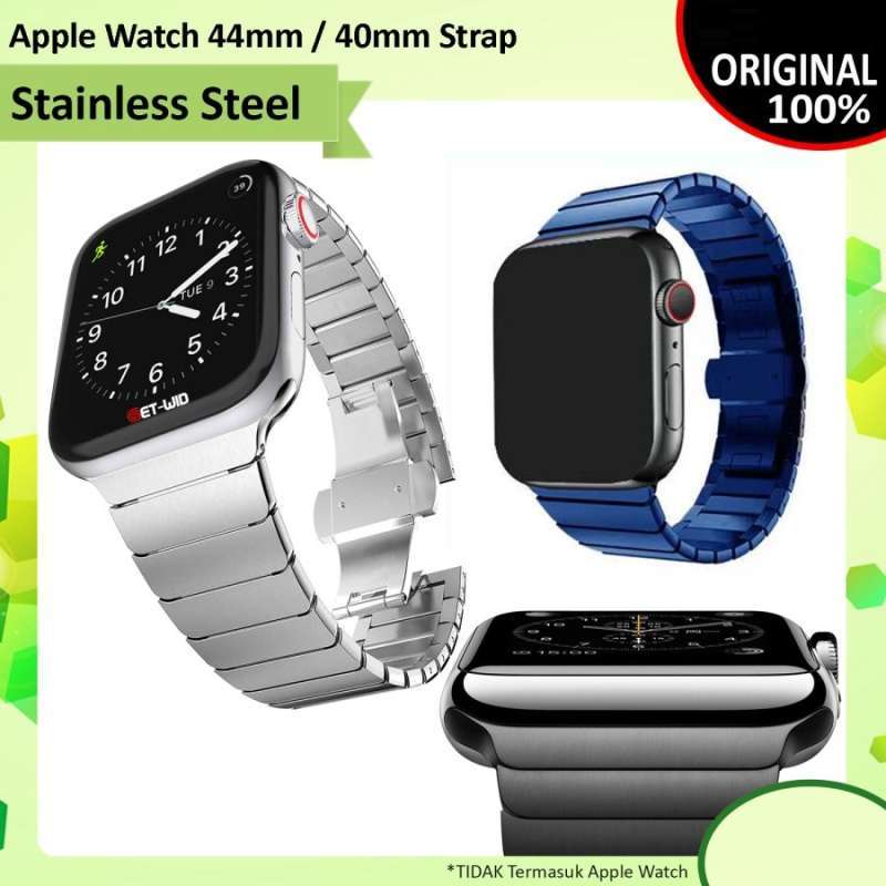 Jual Tali Jam Apple Watch Premium Stainless Steel Metal Strap Band