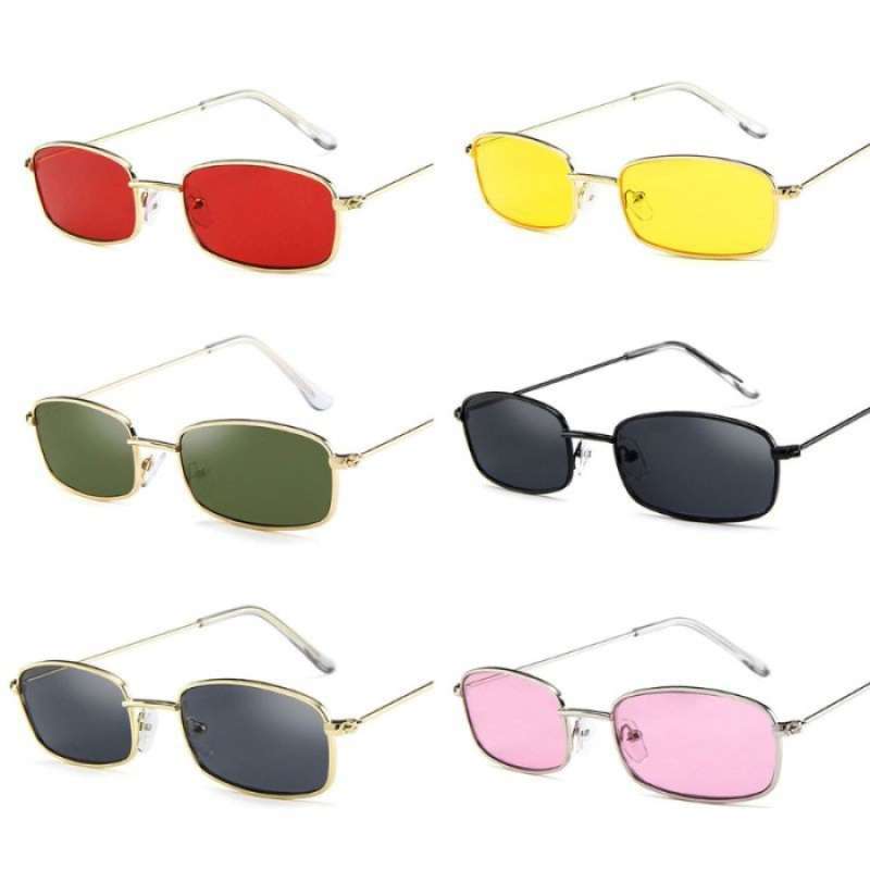 Retro colored sunglasses clearance