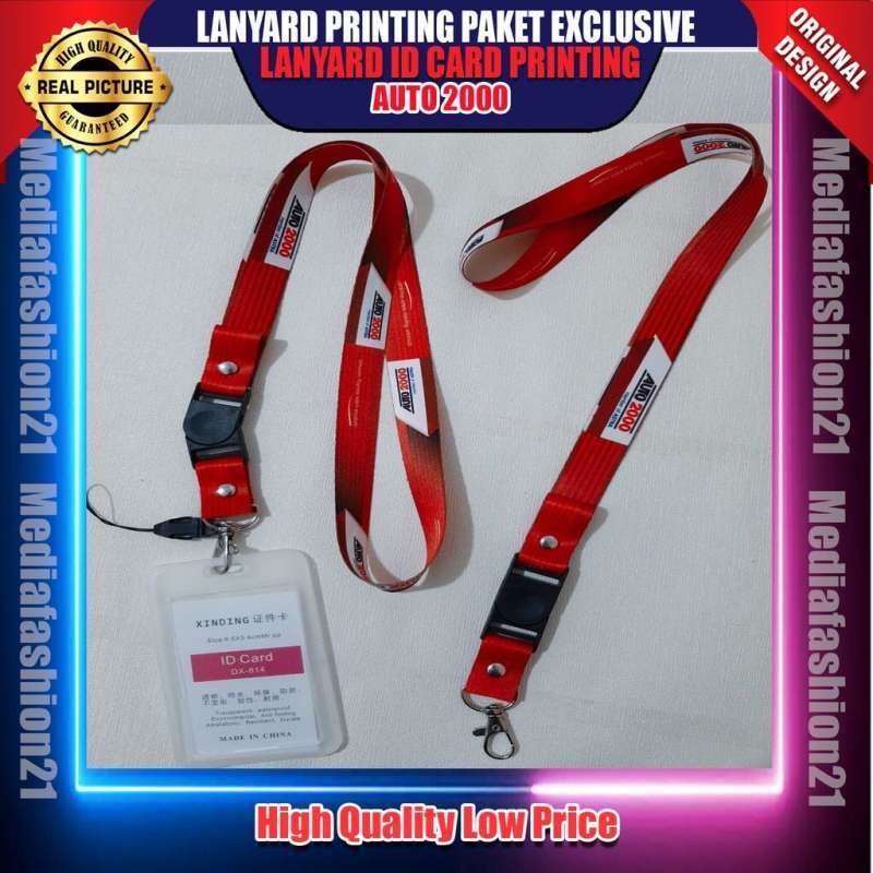 Jual LANYARD AUTO 2000 ID CARD PRINTING 
