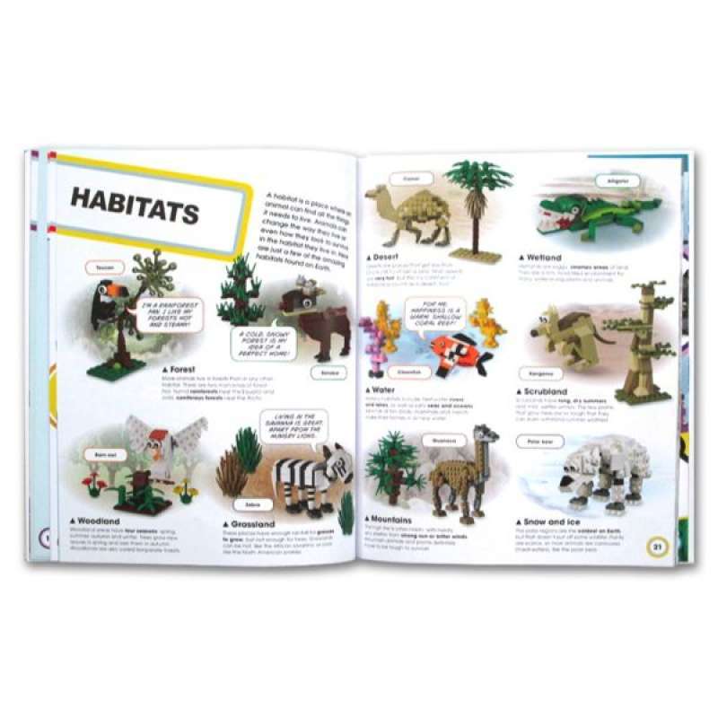Jual LEGO Animal Atlas Book with Four Exclusive Lego Animals! di Seller  Hoki Toys - Jembatan Besi, Kota Jakarta Barat | Blibli
