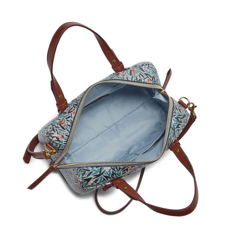 Jual Fossil ZB 7314452 Rachel Satchel Tas Wanita Blue Floral di