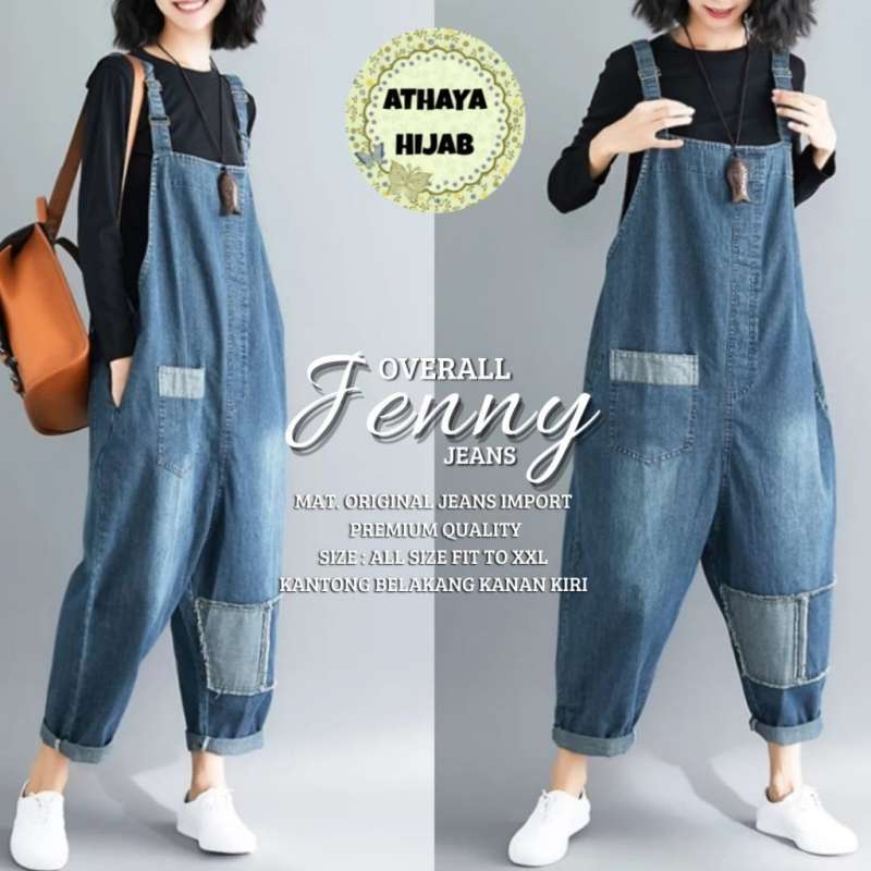 Jual Pakaian WanitaJENNY OVERALL JEANS 