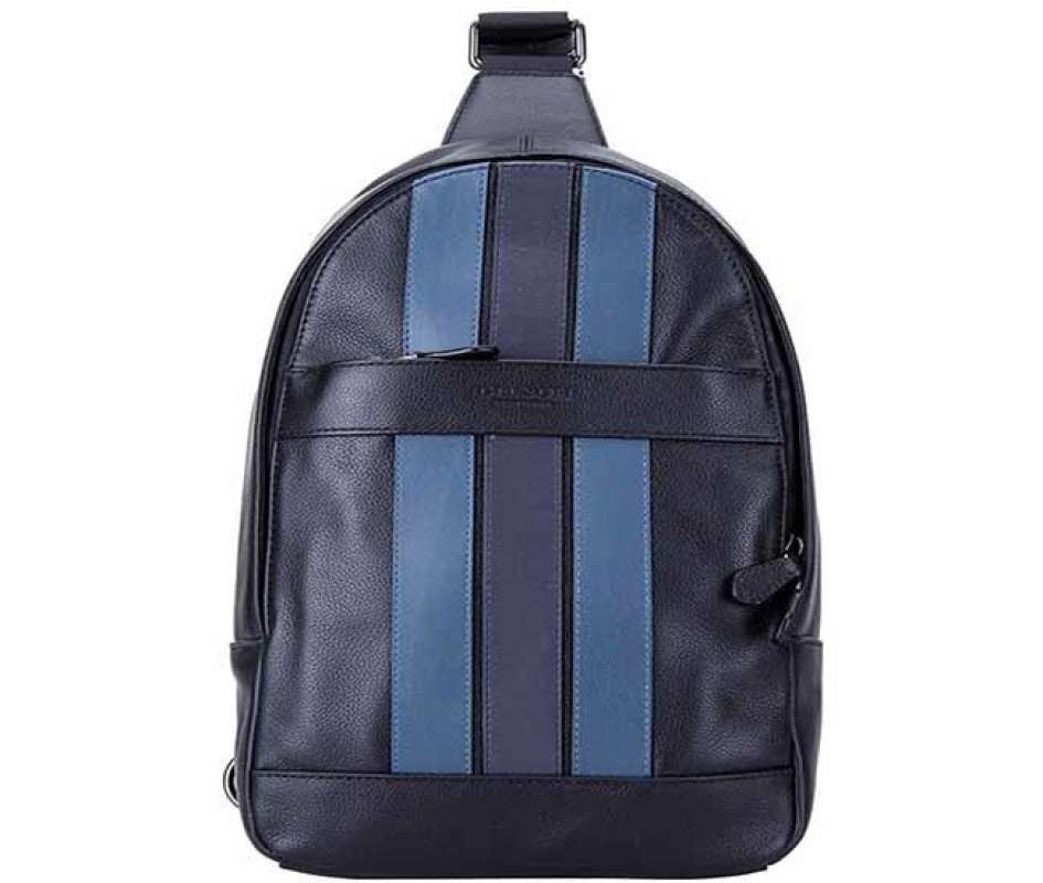 charles backpack with varsity stripe