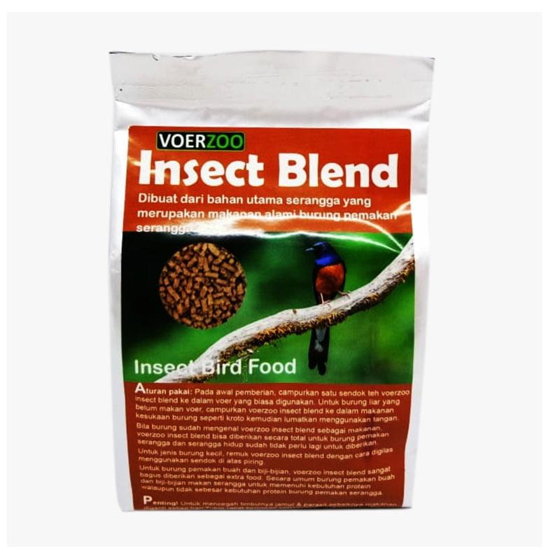 Jual Voerzoo Insect Blend Murai Kacer Pakan Burung 225 G Murah