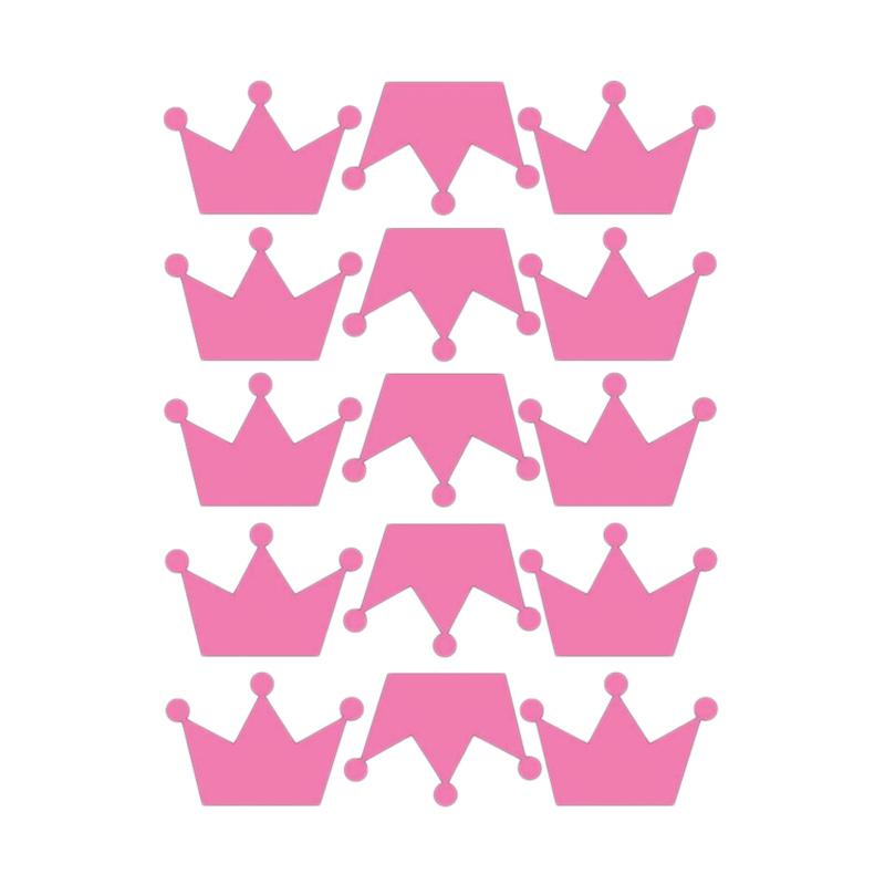 Jual Bluelans Removable Crown Shape Wall Art Sticker Bedroom Kids