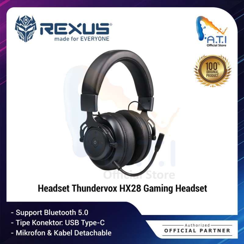 Headset gaming bluetooth rexus 2025