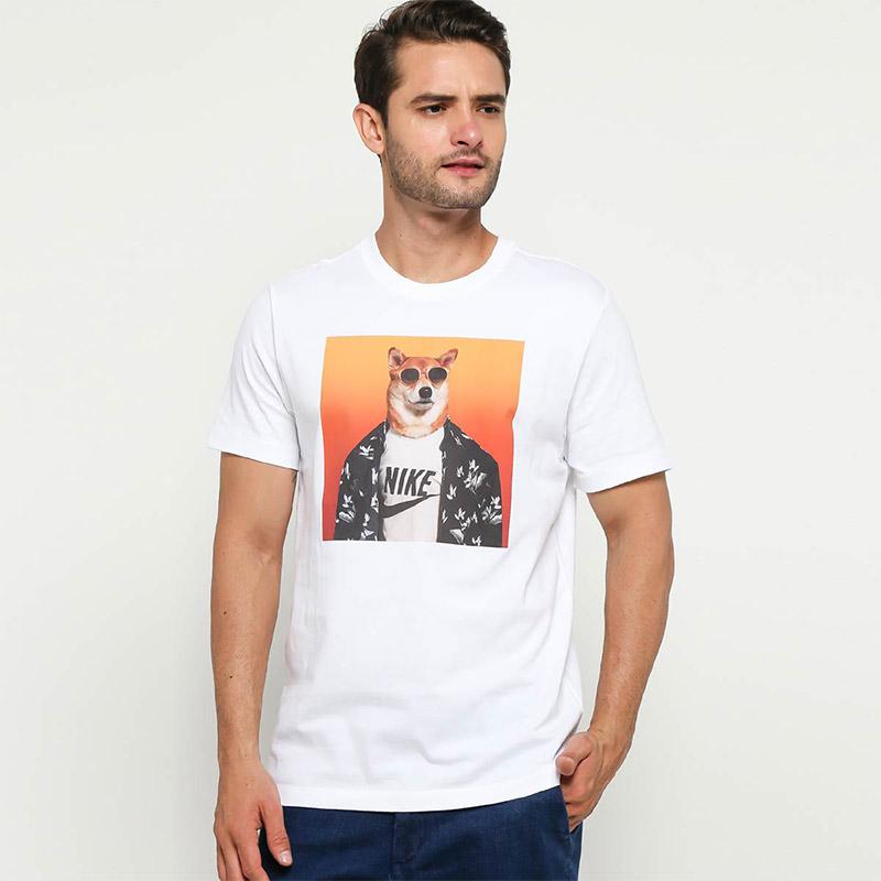 Jual NIKE Sportwear Tee Story Pack T Shirt Pria 12 BQ0186 100