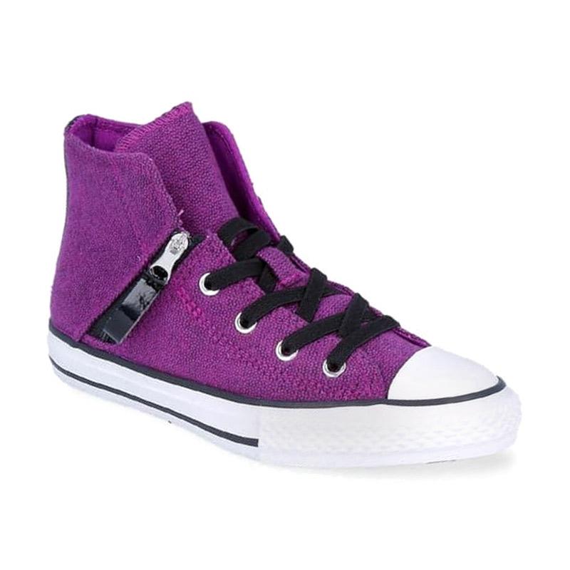 Promo FS - Converse Chuck Taylor All Star Pull Zip High Girls Sneakers Shoes  - Purple 34 di Seller tokosemuadiskon Official Store - Kota Tangerang,  Banten | Blibli