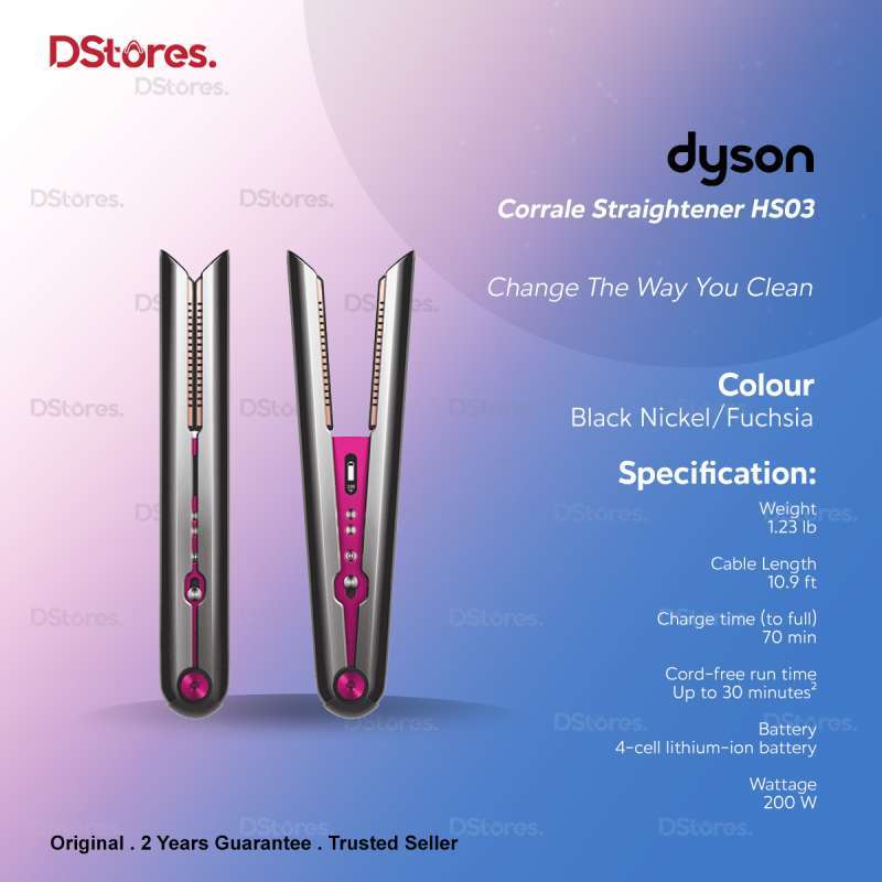 Jual Dyson Corrale Straightener HS03