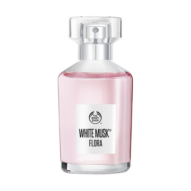 Jual The Body Shop White Musk Flora EDT Parfum Wanita 60 mL di