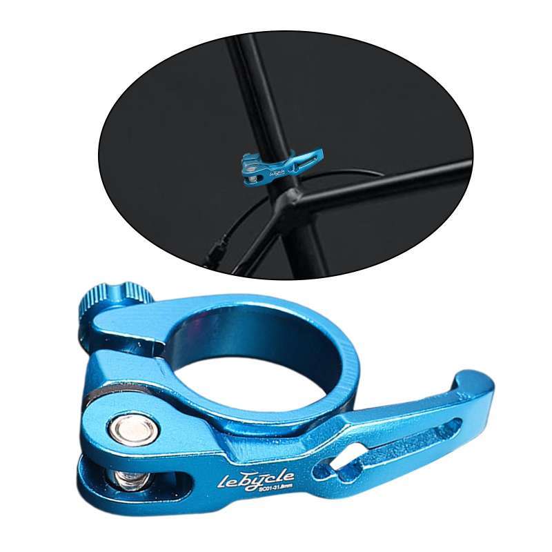 Promo Bike Seatpost Clamp Quick Release 