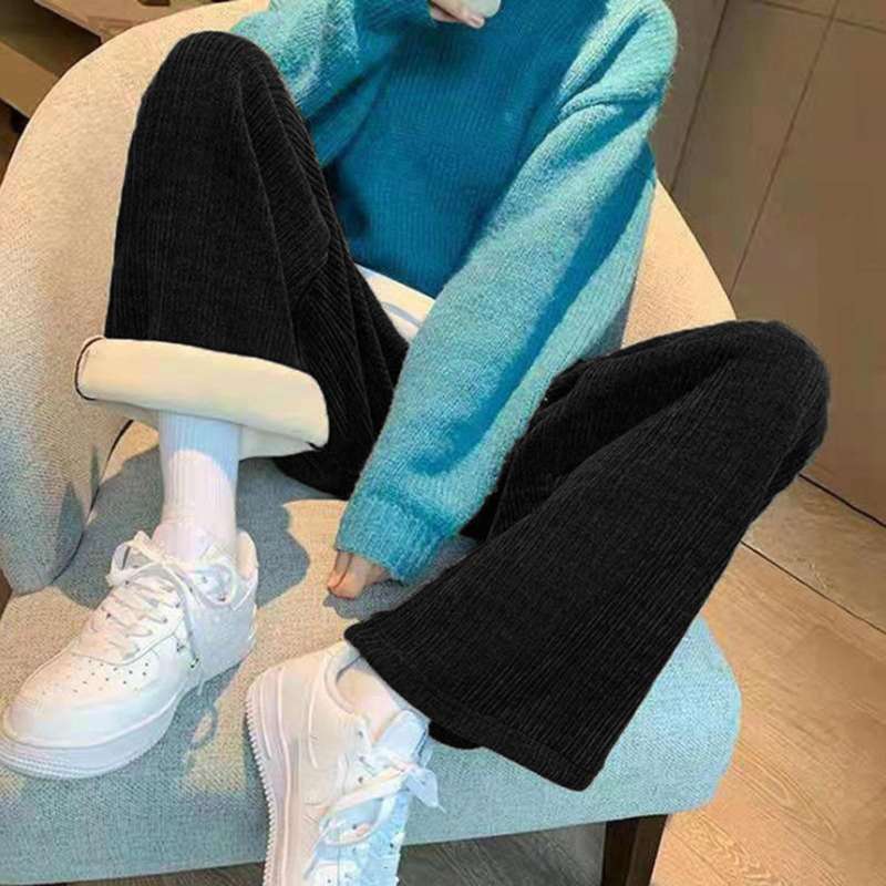 Retro Corduroy Baggy Trousers Women's 