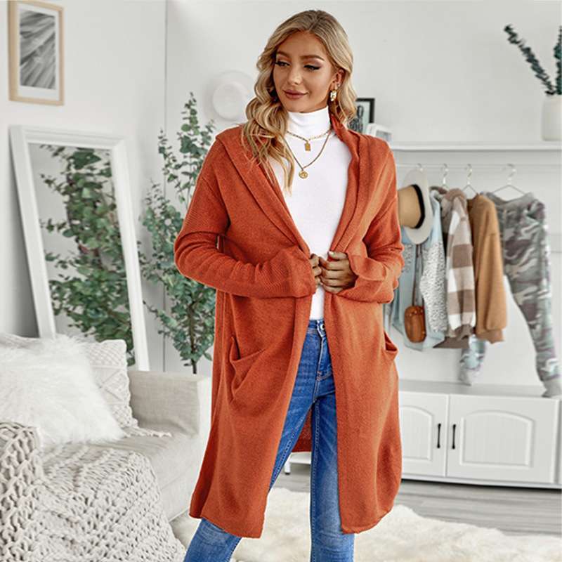 maxi length sweater coat