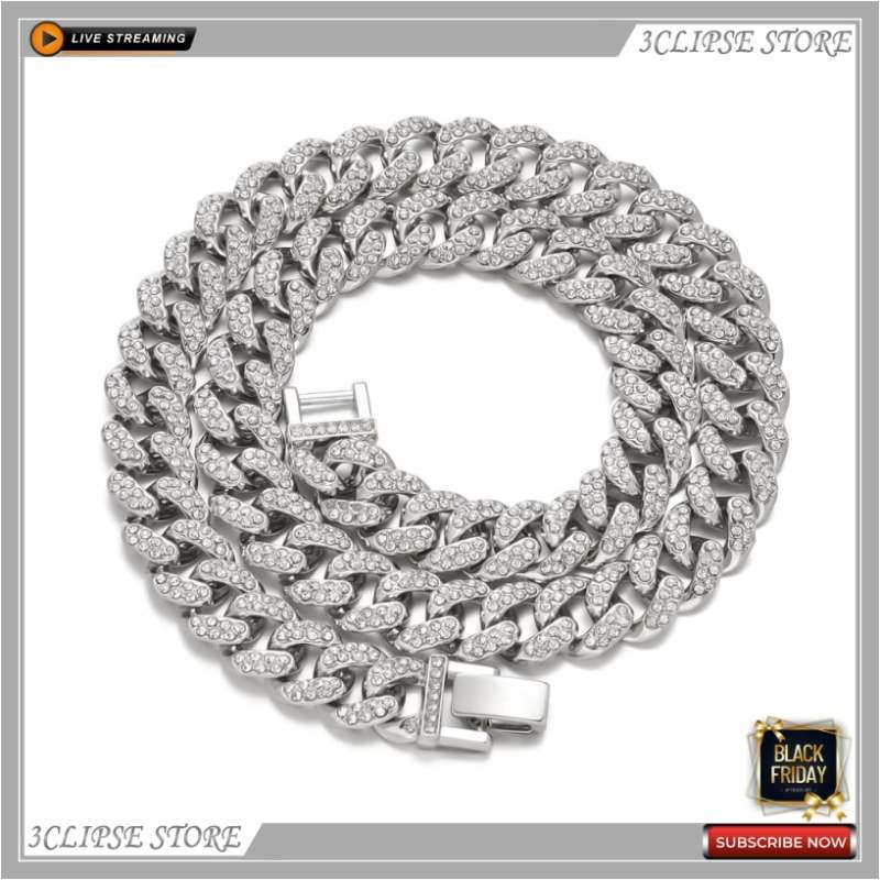 Promo Hip Hop Cuban Chain Necklace Men 