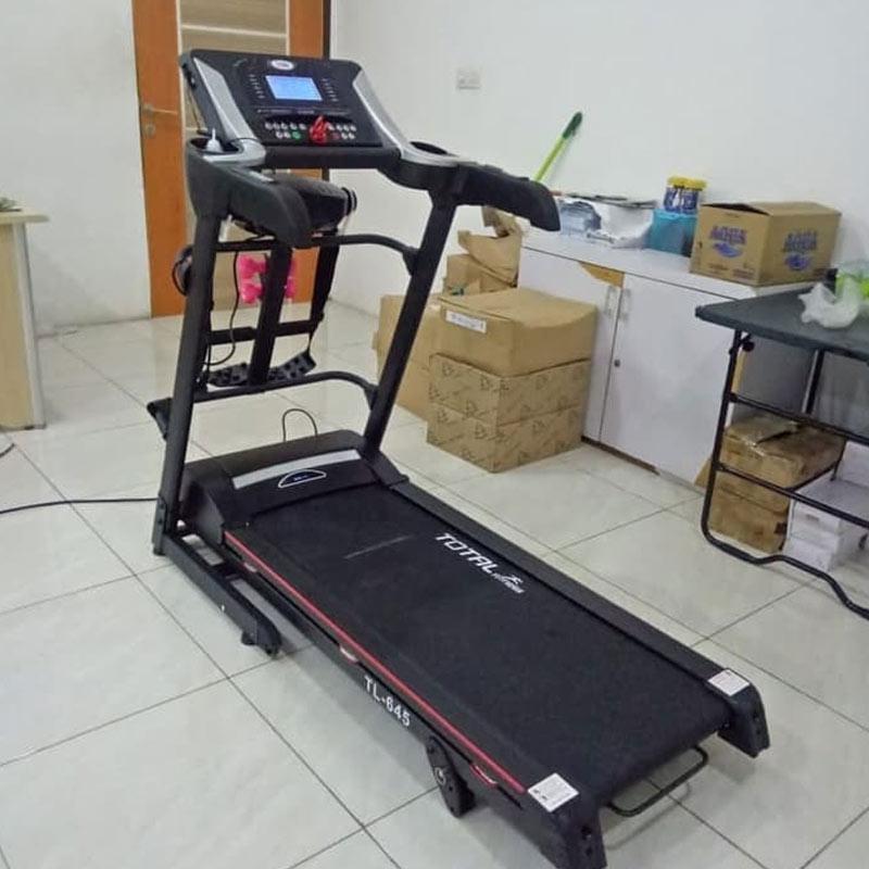 Jual Total Fitness Tl645 Treadmill Elektrik Hitam Murah April