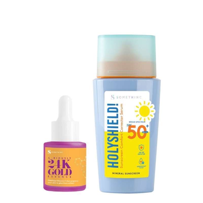Promo Somethinc Serum Sun Protection Power Couple Sunscreen Comfot