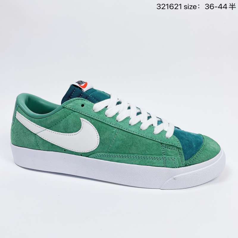 low green nike blazers