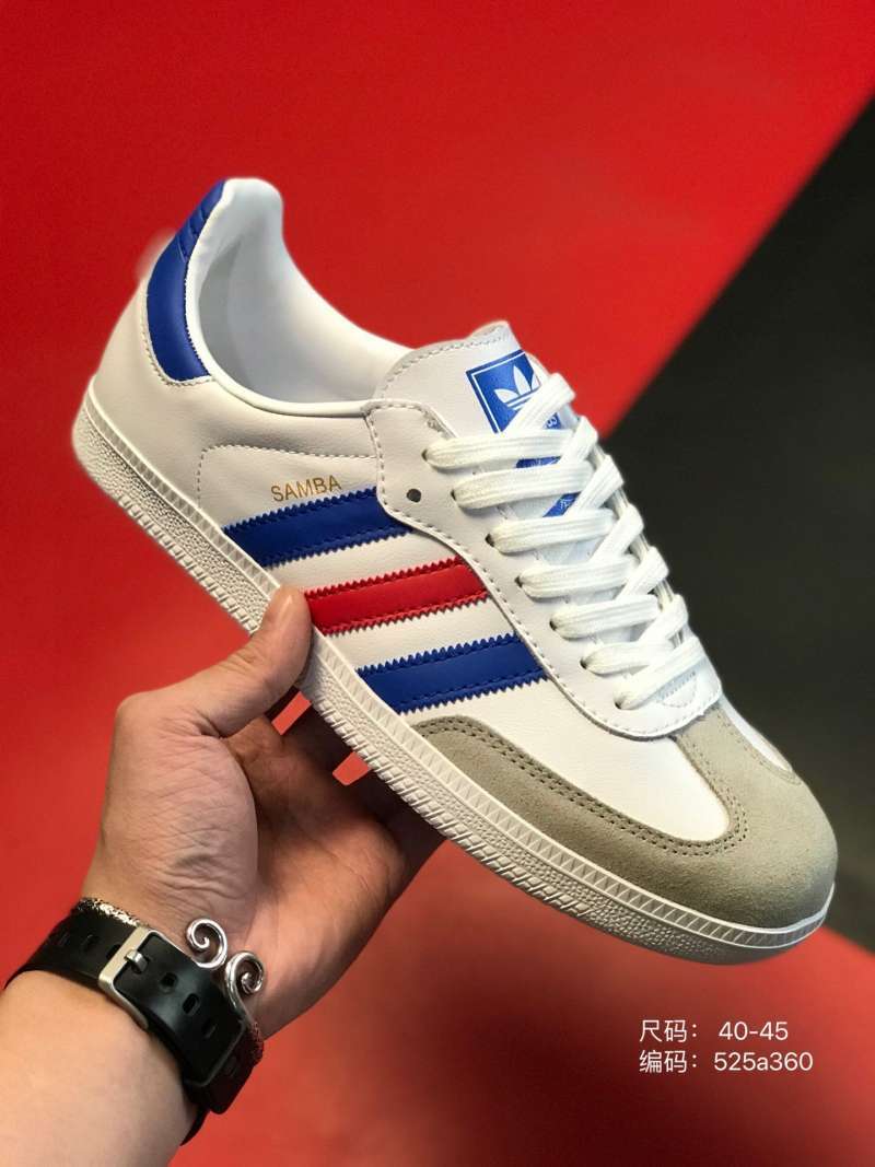 mens adidas samba trainers blue