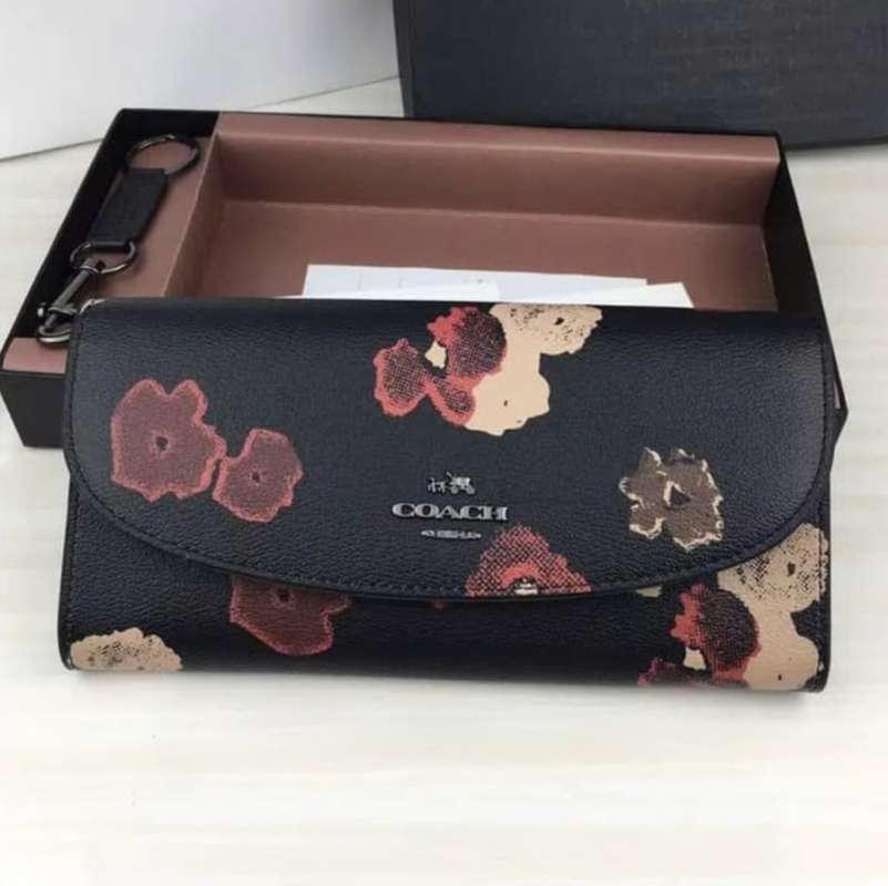 coach envelope key pouch