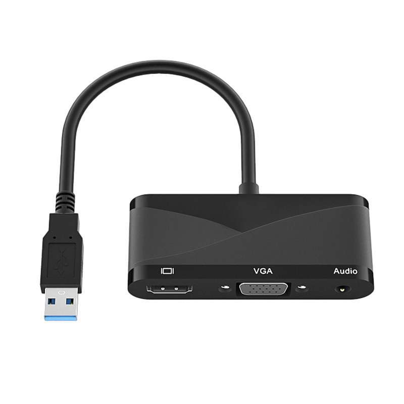 Promo USB 3.0 to HDMI VGA Adapter with 