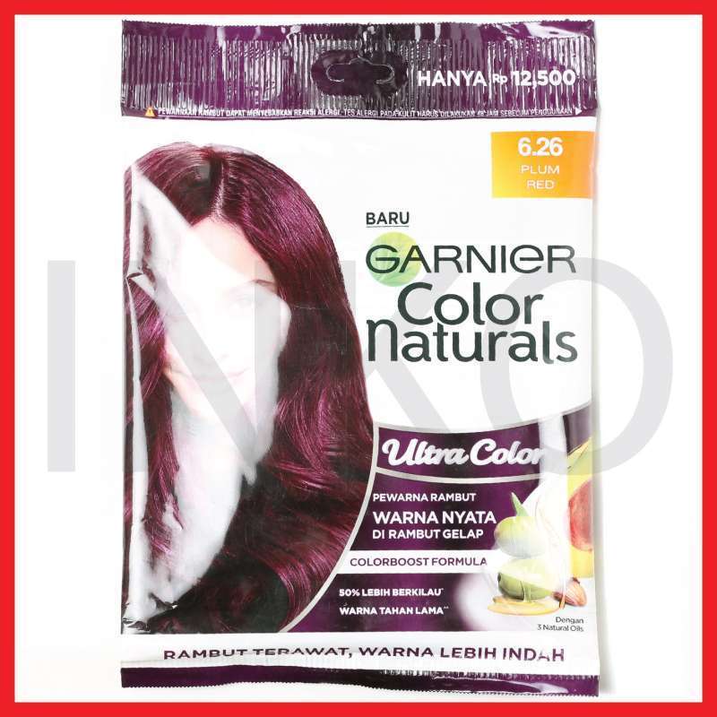 Jual GARNIER COLOR NATURALS ULTRACOLOR SERUM PLUM RED 30ML - PLUM RED di Seller Bintang spors - Tirtajaya, Kota Depok | Blibli Jual GARNIER COLOR NATURALS ULTRACOLOR SERUM PLUM RED 30ML - PLUM RED di Seller Bintang spors - Tirtajaya, Kota Depok | Blibli