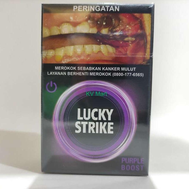 Promo Rokok Lucky Strike Purple Boost 20 Batang