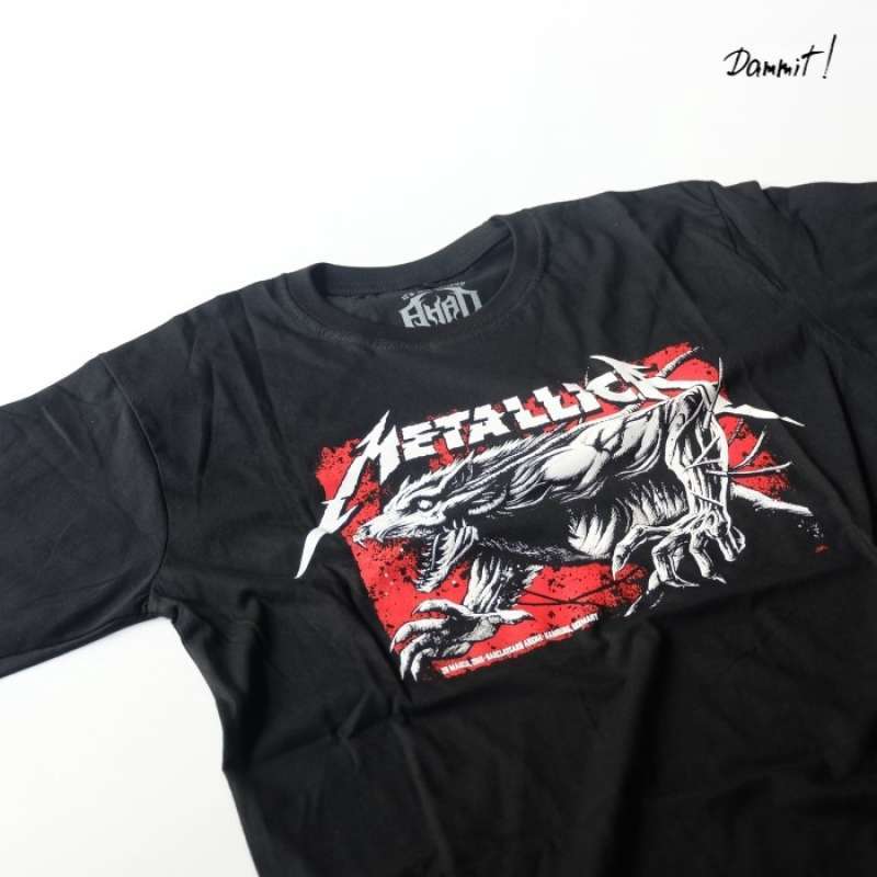 Jual Kaos Band Metallica II di Seller 