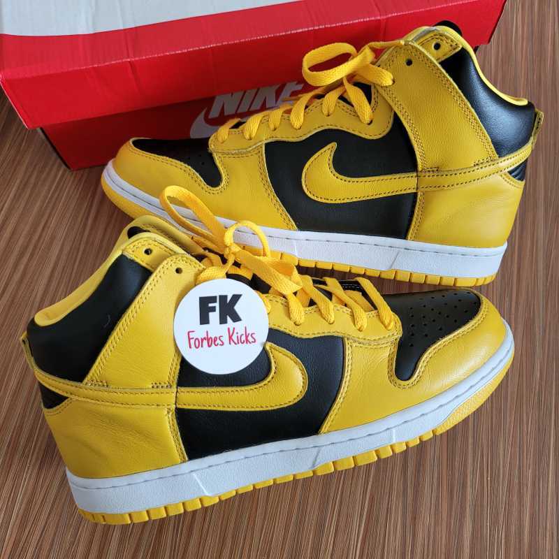 sb dunk high pro maize and black stockx