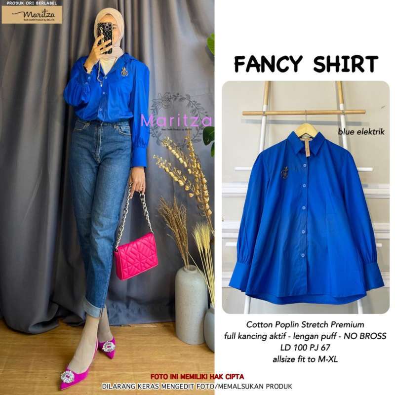 Jual Pakaian Wanita FANCY SHIRT By 