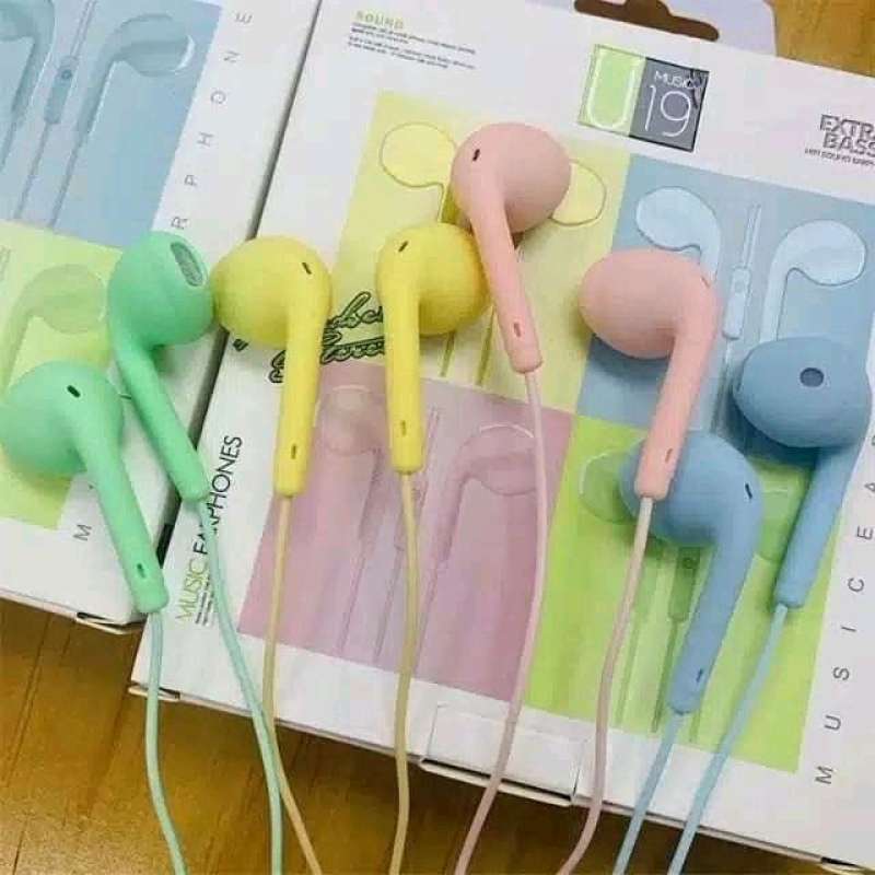 Jual U19 Hedset Headset Earphone Macaron Kabel 1.2m Di Seller Alshop Bekasi Pekayon Jaya Kota Bekasi Blibli