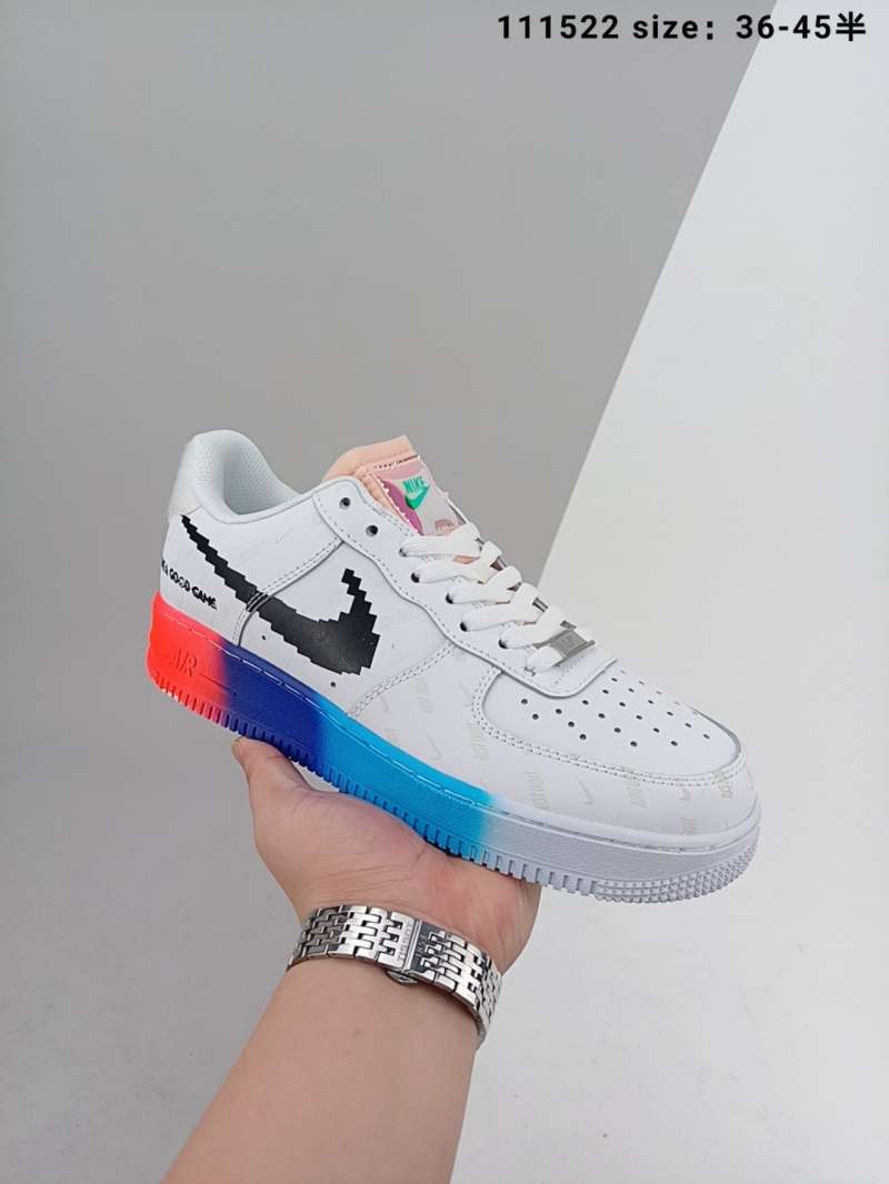 nike air force 1s colorful