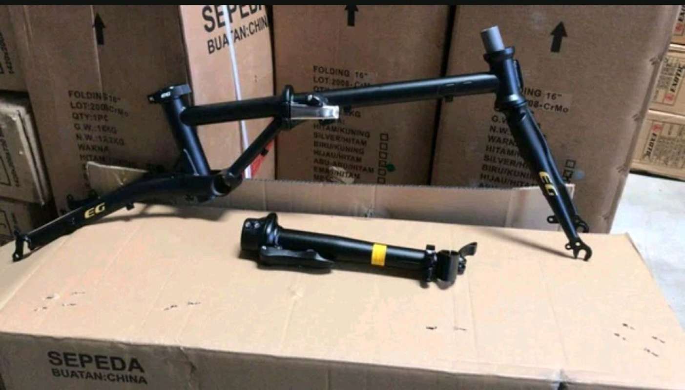Jual Frame Sepeda Lipat 16 Evergreen Maximus Seli Maxximus