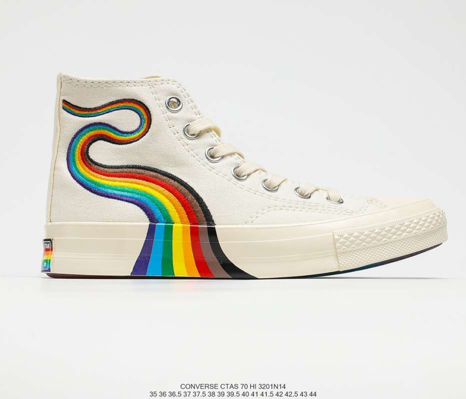converse chuck 70 rainbow