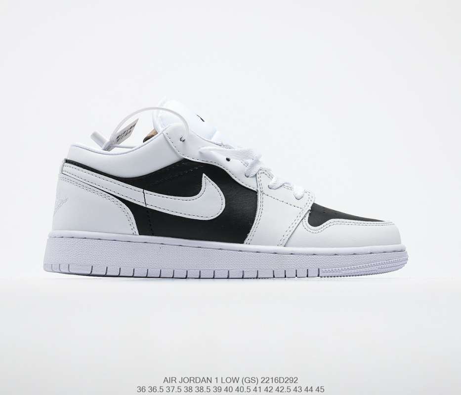 low NIKE AIR JORDAN AJ1 black 