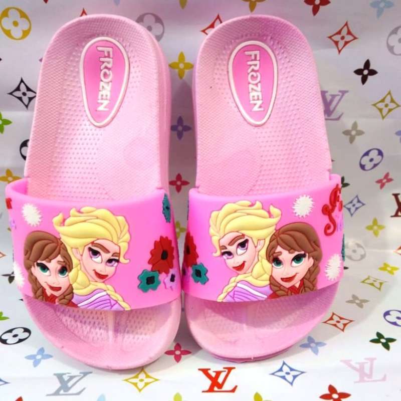 Jual sandal anak perempuan karakter frozen di Seller Jago online
