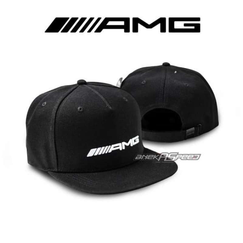 Promo Topi Mercedes Benz Flat Brim Cap 