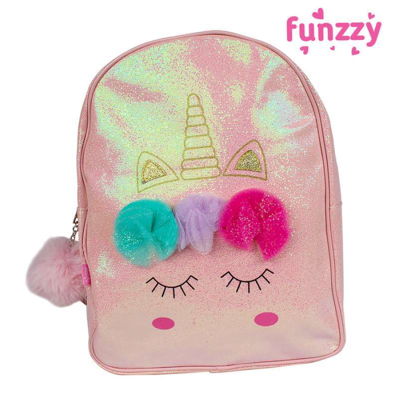 Jual FUNZZY LARGE GLITTER UNICORN 