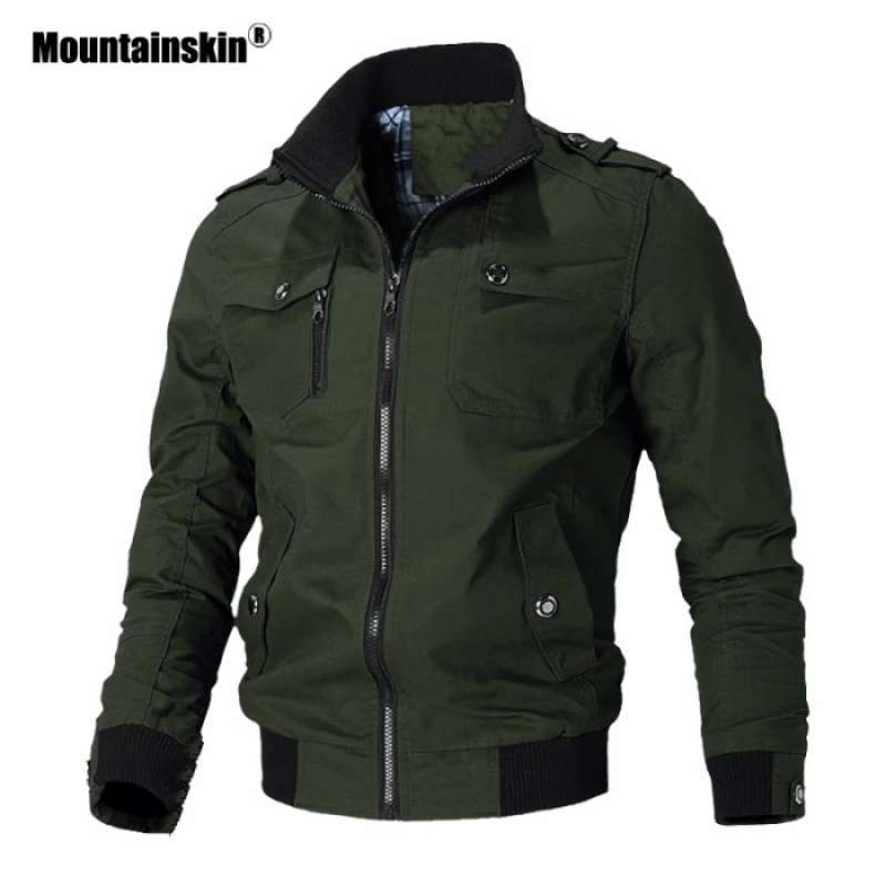 Promo Jaket Bomber Katun New Model jaket Katun Pria Casual jaket Pria Kantoran Hijau Army S Diskon 20 Di Seller Center Jaket Pakuwon Kab. Garut Blibli