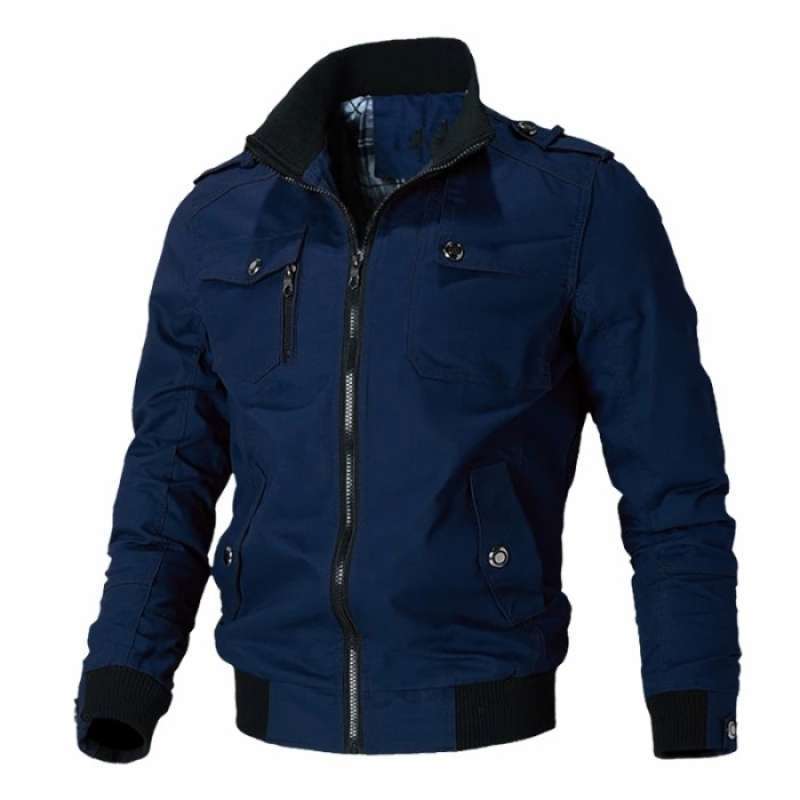 Promo Jaket Bomber Katun New Model jaket Katun Pria Casual jaket Pria Kantoran Hitam S Diskon 20 Di Seller Center Jaket Pakuwon Kab. Garut Blibli