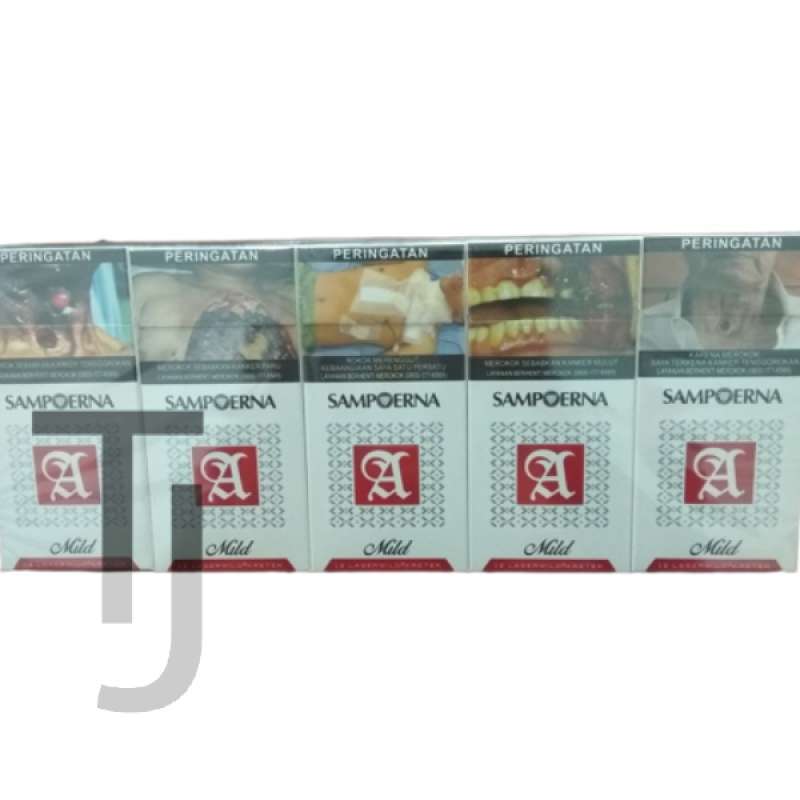 Jual ROKOK SAMPOERNA MILD 1 SLOP ISI 10 BUNGKUS X 16'S