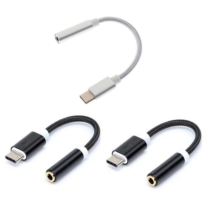 Jual 3 Pcs USB-C Type C to 3.5 mm 