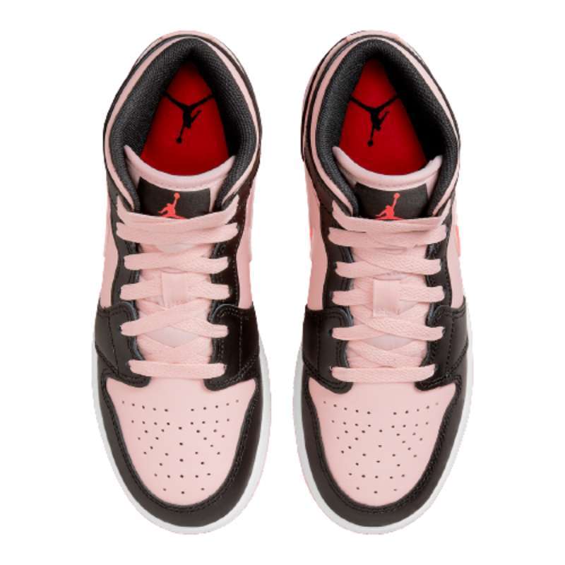 pink jordans retro 1