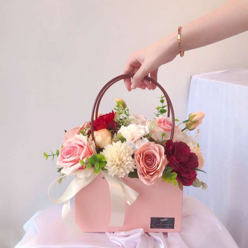 flower basket bag