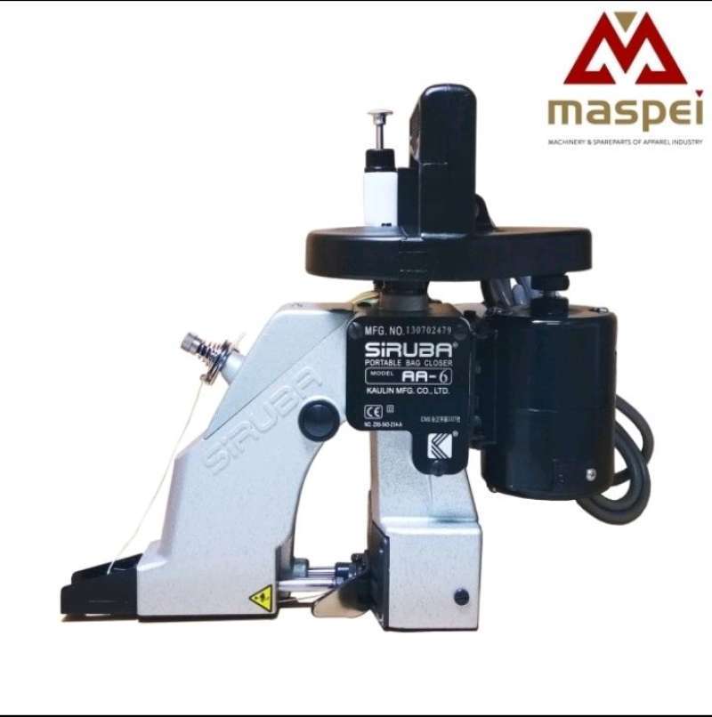 Jual SIRUBA AA 6 AA6 Portable Bag Closer Mesin Jahit Karung