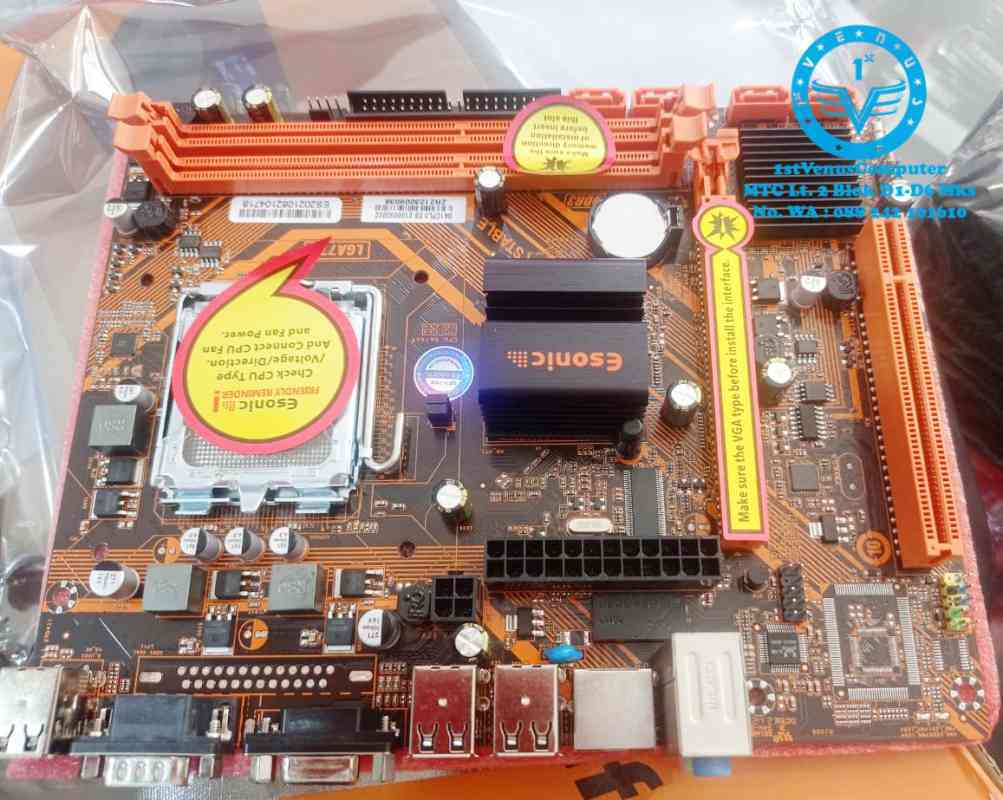 Remove Cpu G41 Motherboard Cpu Fan Pmb G41 Mercury G41 Motherboard
